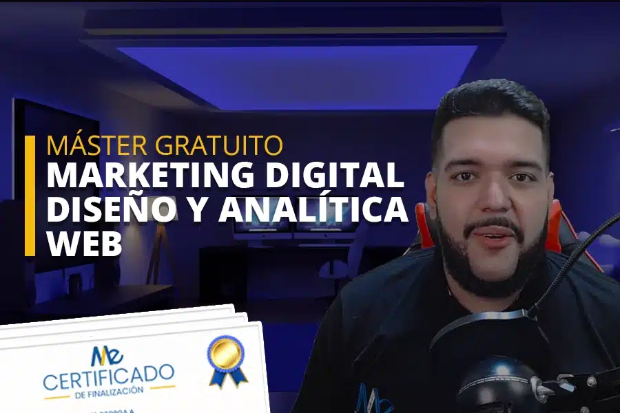 Máster de marketing digital y diseño web